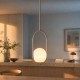Lampa wisząca modern Milano chrom biała kula.jpg