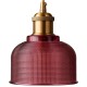 Lampa wisząca sufitowa szklana BELL czerwona.jpg