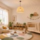 Lampa bambusowa w styu boho do pokoju dziecka czarna BMB06.jpg