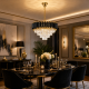 Lampa wisząca Luxury WSC024 black luksusowa lampa kryształowa (5).png