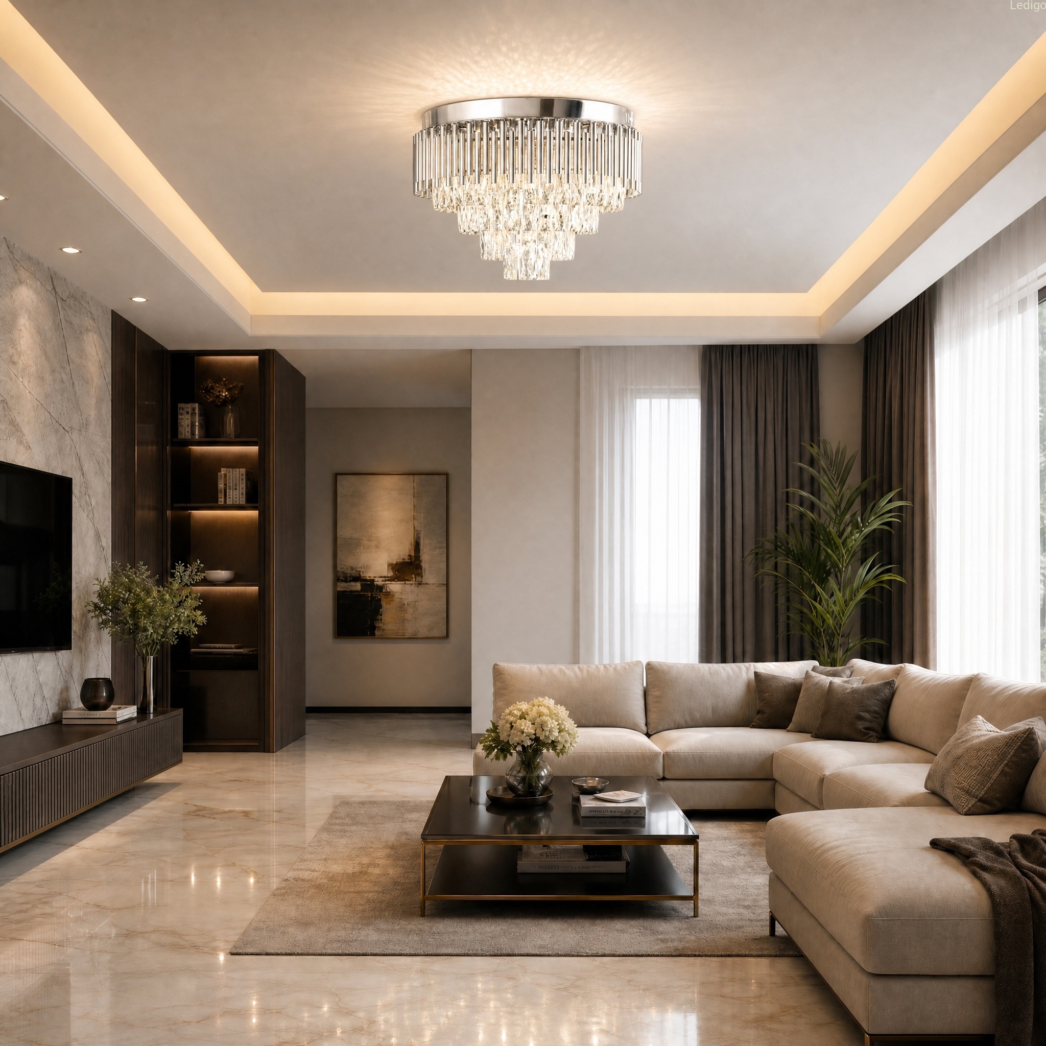 Lampa w stylu glamour plafon chromWSC014 chrome.jpg