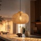 Lampa czarna boho bambusowa duża TH03.jpg