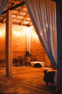 Girlanda świetlna ogrodowa 10m 20 żarówek 0,5w amber LED czarna