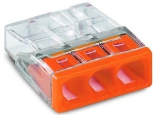 Szybkozłączka WAGO 2273-203 COMPACT | 3x 0,5–2,5 mm² 