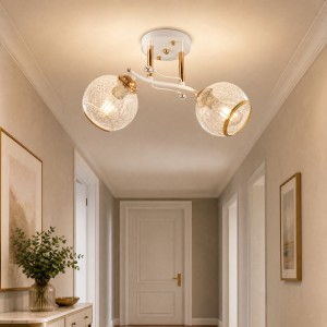 Lampa sufitowa klasyczny żyrandol kryształki Cristal WSG09A2
