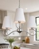 Żyrandol na 3 abażury chrom lampa wisząca WSG04a3.jpg