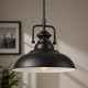 Lampa rustykalna z łańcuchem vintage metalowa czarna.jpg