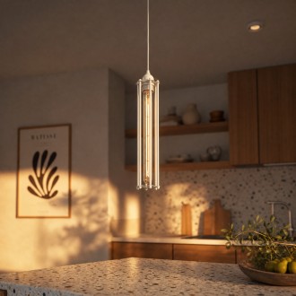 Lampa wisząca Rustic T30 metalowa BIAŁA LOFT metal