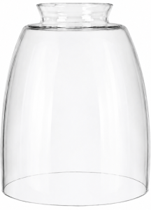 Klosz szklany kubełek przezroczysty clear E27