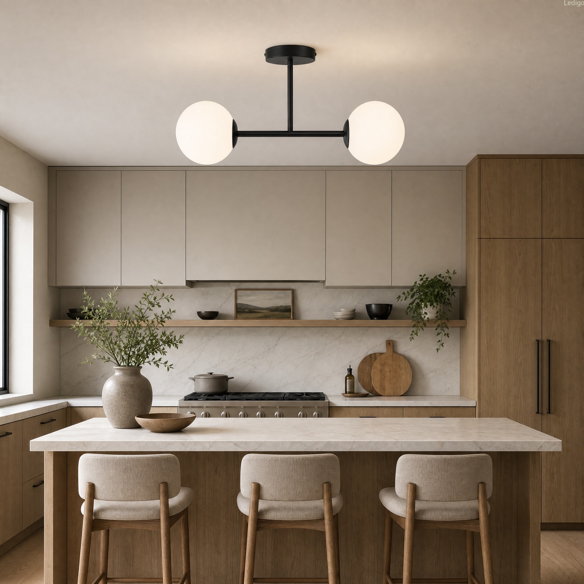 Lampa sufitowa czarna z białymi kulami EP1C28 Black.jpg