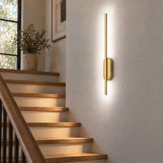 Kinkiet ścienny Slim złoty modern LED 60cm 11W 4000K 