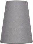 Abażur mały stożek szary E14 18cm ELA7326