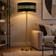 Abażur do lampy podłogowejh duży czarno złoty elegancki ZLA7220 40cm.jpg