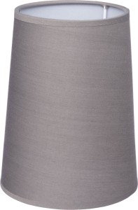 Abażur mały stożek szary E14 18cm ELA7326