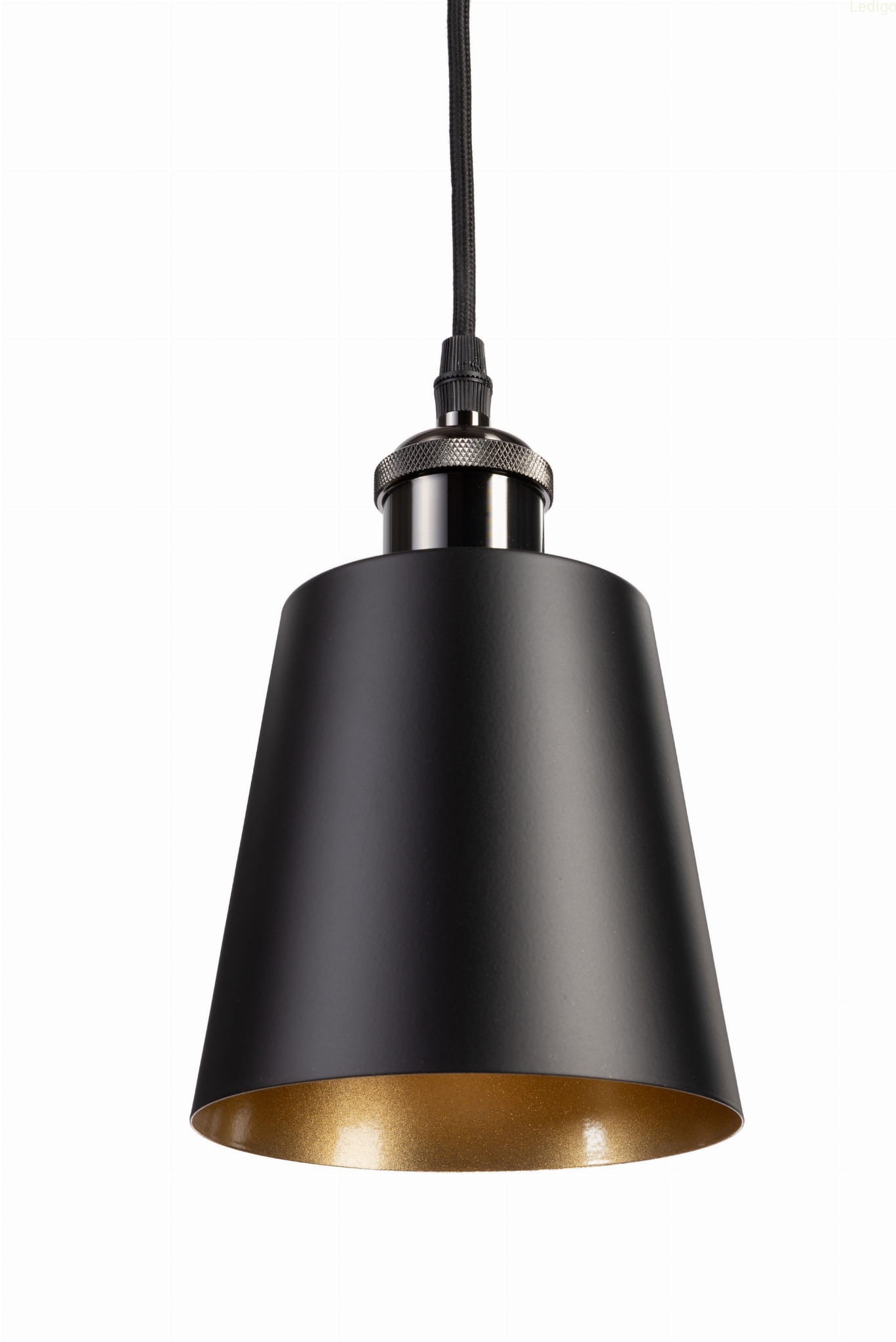 Lampa wisząca skandynawska czarna