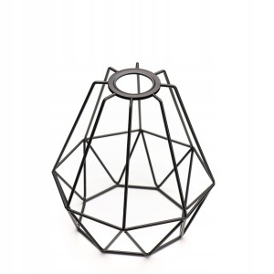 Klosz druciany diament czarny Premium