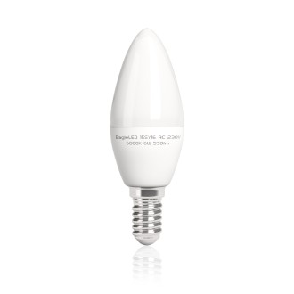 Żarówka LED świeczka E14 6W=50W Zimna 