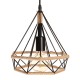 Lampa wisząca mini GEO S BOHO sznur juta