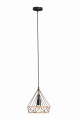 Lampa wisząca mini GEO S BOHO sznur juta