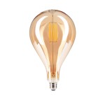 Żarówka LED E27 A165 6W AMBER dekoracyjna GIGANT