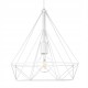 Lampa wisząca druciana LOFT Biały GEO PUSTY Marka Ledigo