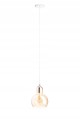 Lampa wisząca szklana bursztynowa amber Pera Marka Ledigo