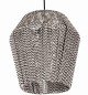 Lampa wisząca strunowa BOHO zebra - pleciona z papieru