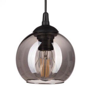 Lampa wisząca mała kulka Venus Grafitowa