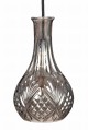 Lampa wisząca szklana kryształowa podłużna karafka GRAFIT