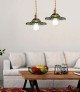 Lampa wisząca szklana płaska BALERINA aranżacja