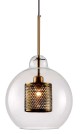 Lampa wisząca FAVO przezroczysta bańka