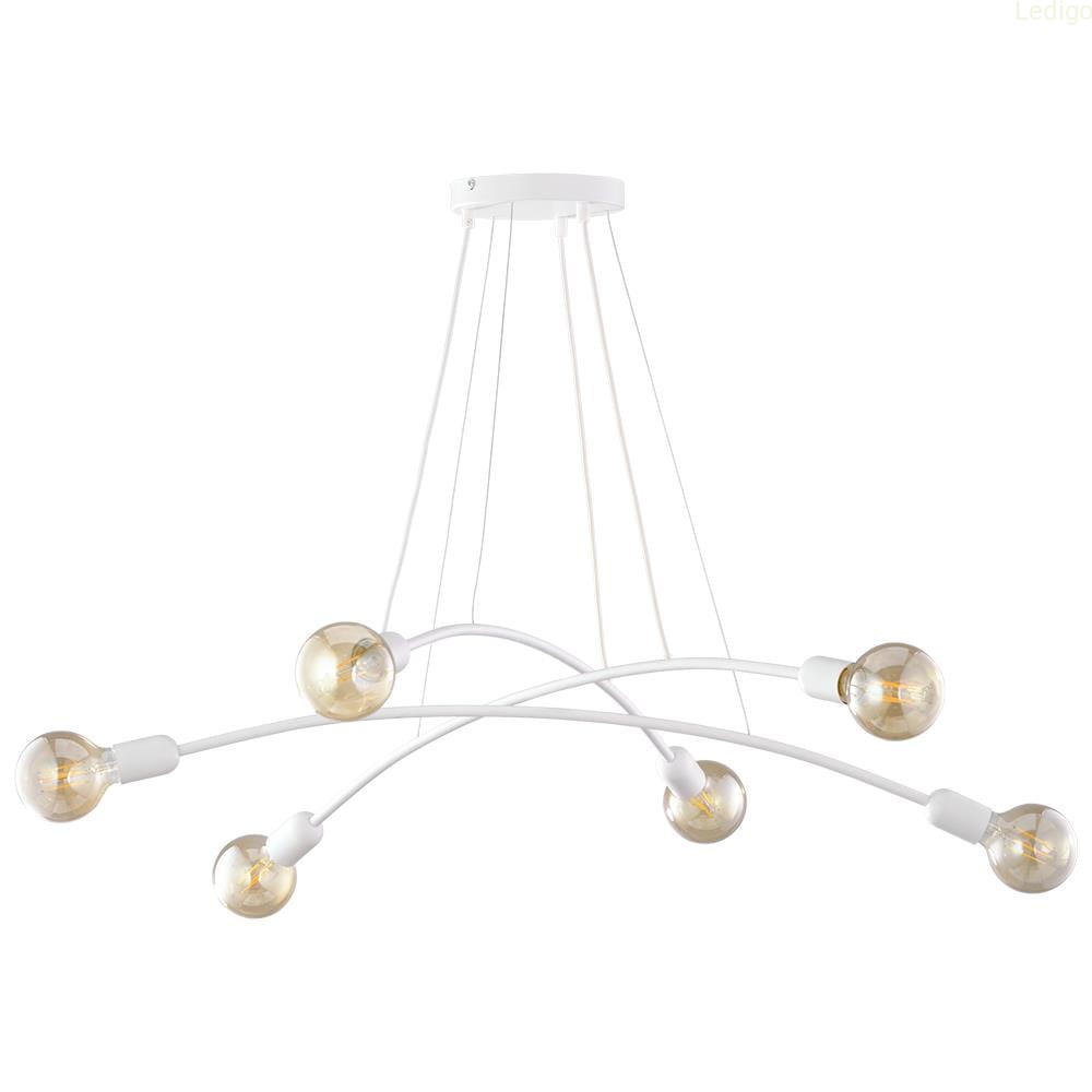HELIX WHITE LAMPA WISZĄCA 6