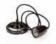 Lampa Zawieś ceramiczna na żarówkę E27 czarna