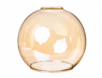 Lampa sufitowa żyrandol 3 klosze Venus bursztynowe