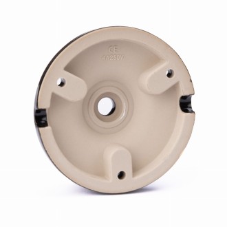 Podsufitka maskownica ceramiczna 3 otwory czarna