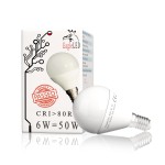 Żarówka LED kulka E14 6W=50W Ciepła EL