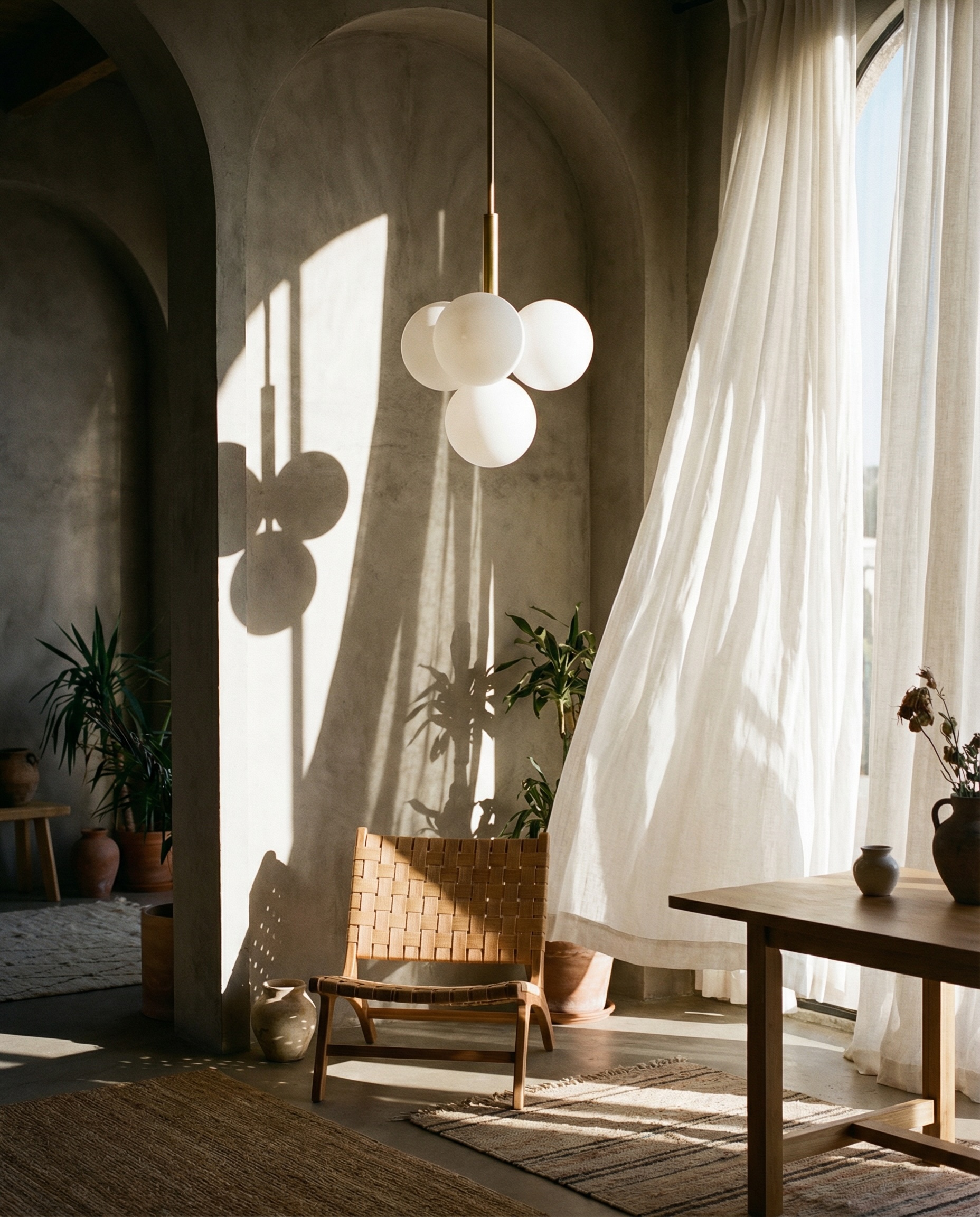 Oświetlenie salonu lampa wisząca modna